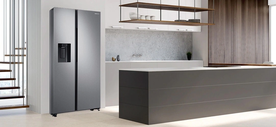 طراحی و مشخصات کلی یخچال فریزر ساید بای ساید 2 درب 30 فوت سامسونگ مدل RS71R54011L