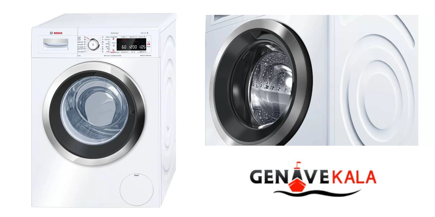 طراحی زیبا و مشخصات جامع و کلی لباسشویی 9 کیلویی 1600 دور بوش WAW32560GC