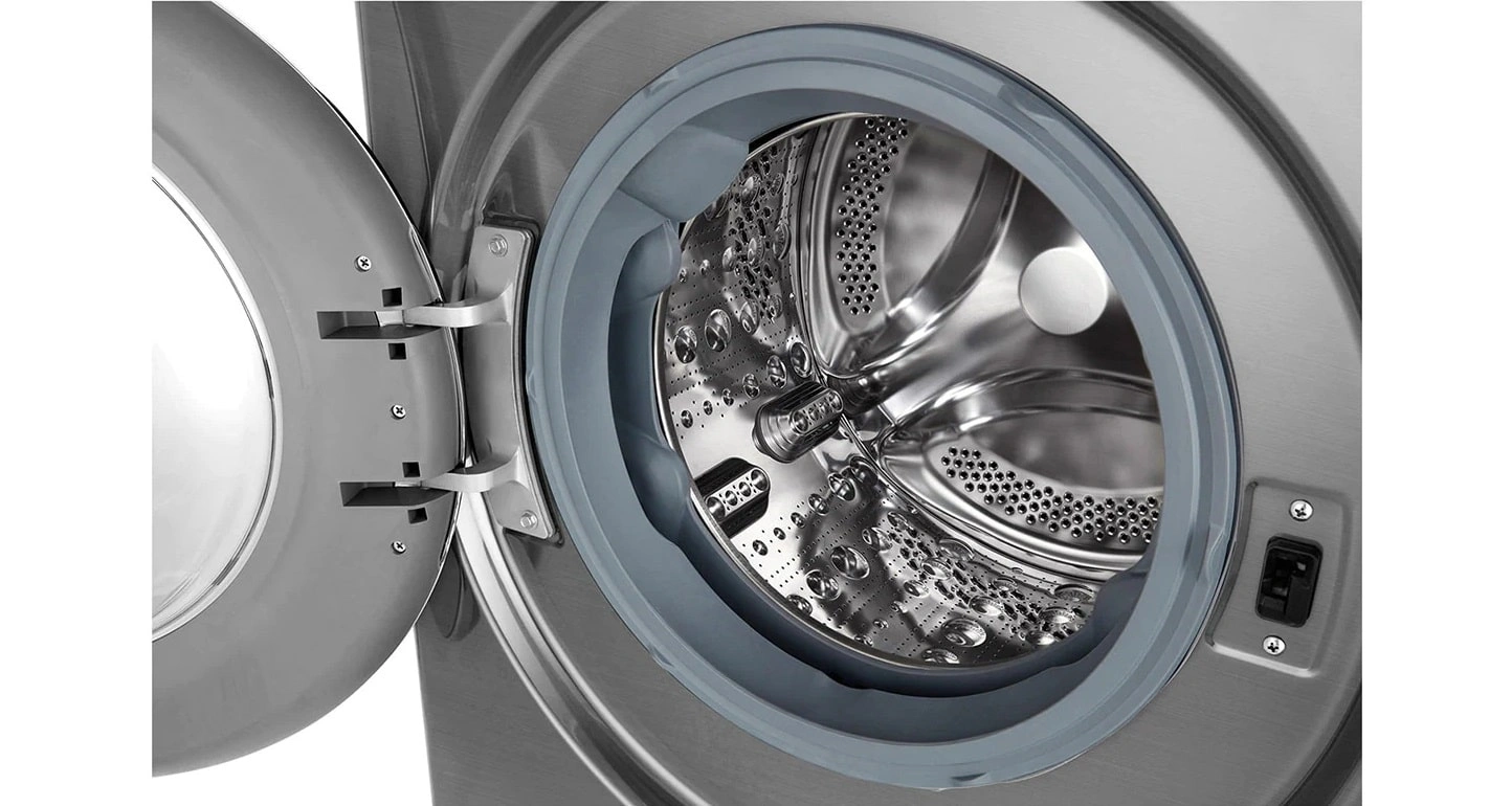 ظرفیت لباسشویی 9 کیلویی 1400 دور بخارشوردار ال جی مدل F4V5VYP2T