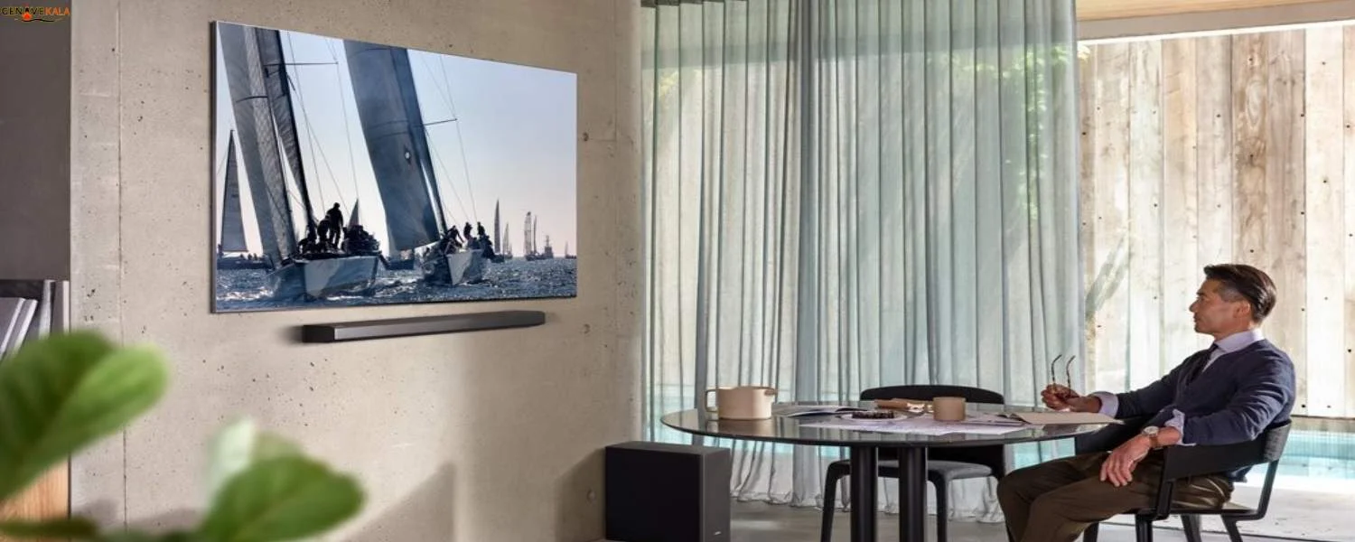 طراحی و شکیل بودن تلویزیون سامسونگ QN95D 