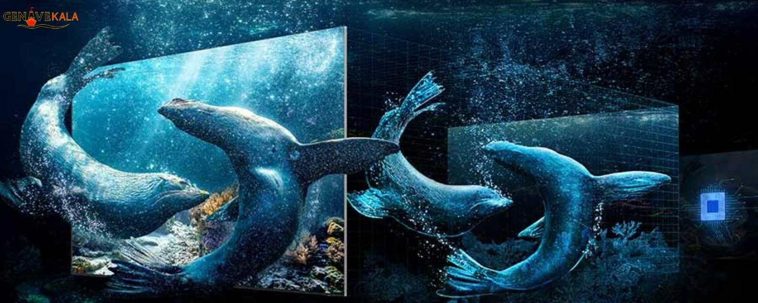 نور پس زمینه تلویزیون سامسونگ 75QN900D