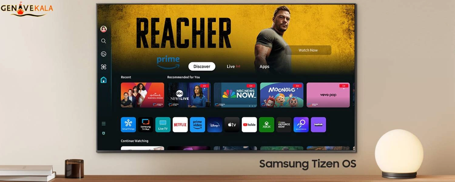  سیستم عامل تایزن تلویزیون سامسونگ Q70D