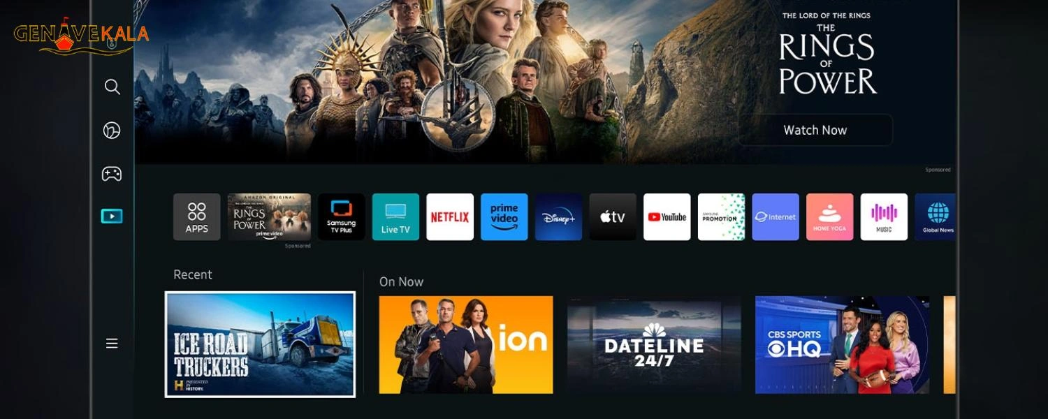 ویژگی های هوشمند تلویزیون سامسونگ CU7000