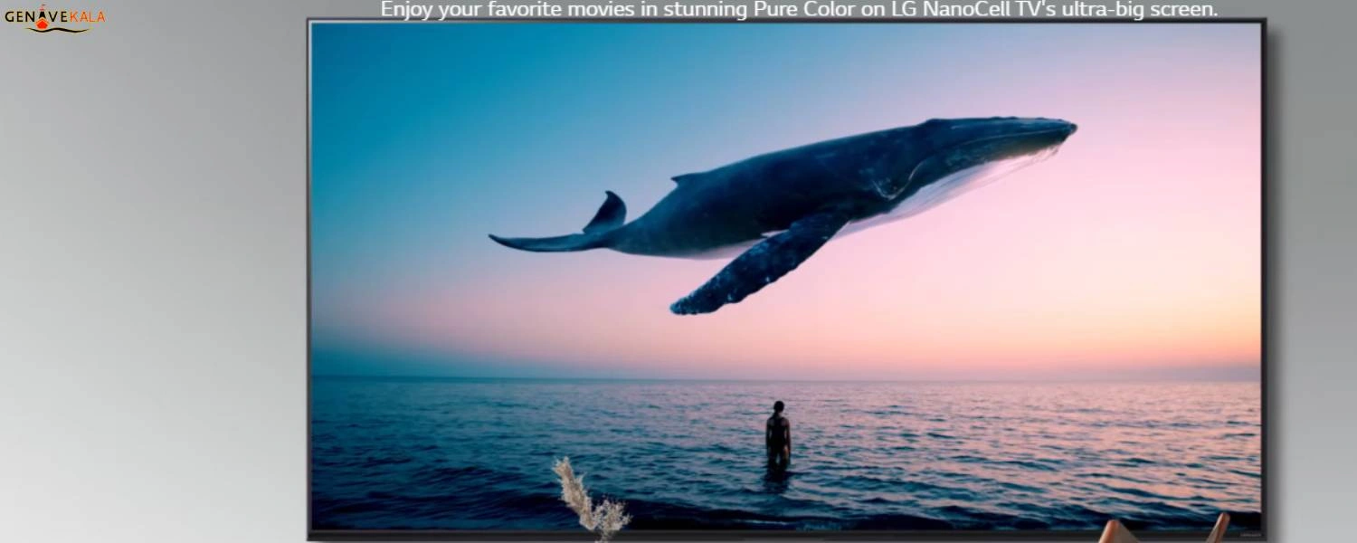  چشم اندازی به تلویزیون ال جی65NANO77 