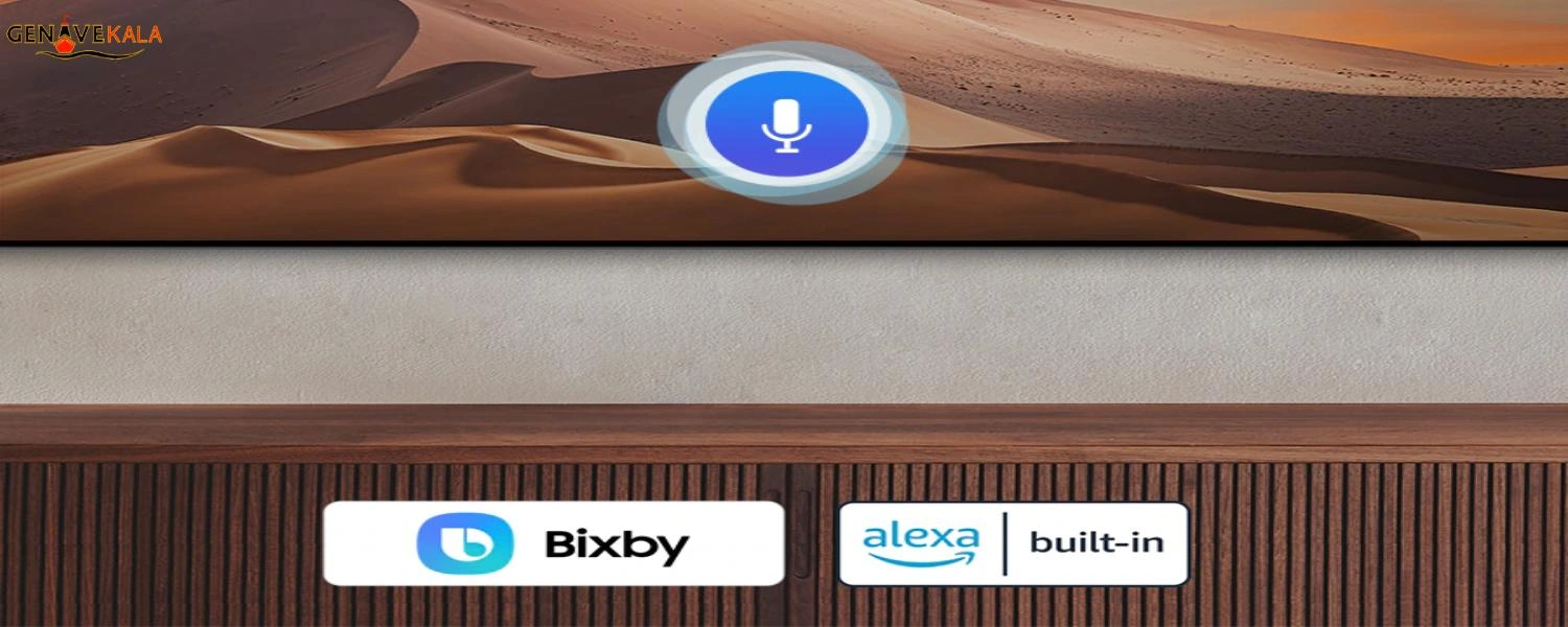 دستیار های صوتی تلویزیون سامسونگ 75QN900D