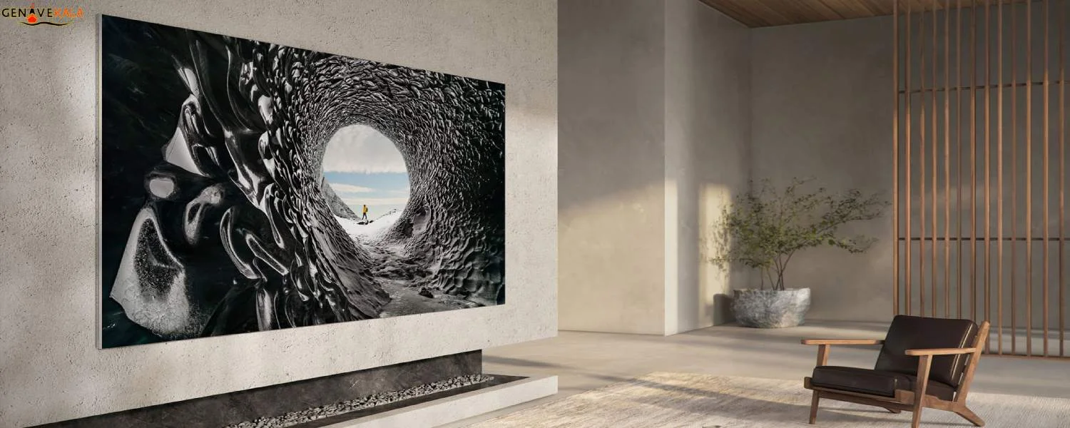 عمق رنگ مشکی در تلویزیون سامسونگ Q80D