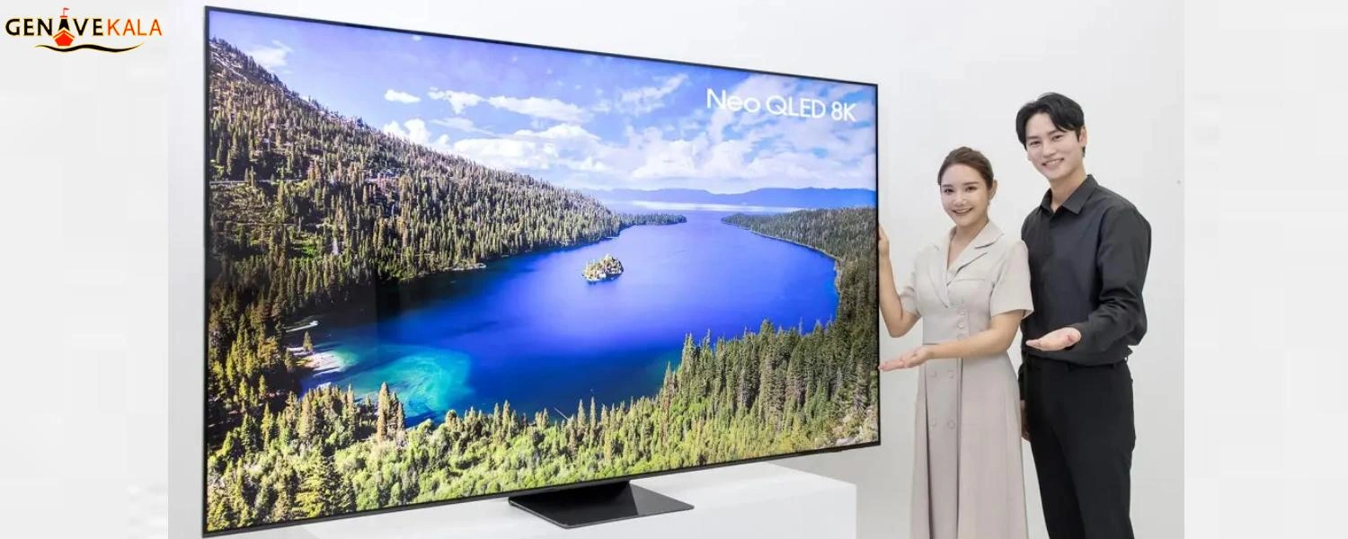 شکل ظاهری و دیزاین تلویزیون سامسونگ 75QN800D