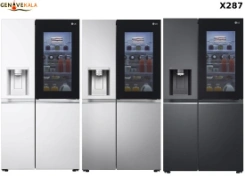 یخچال ال جی ساید بای ساید 3 درب 24 فوت مدل X287