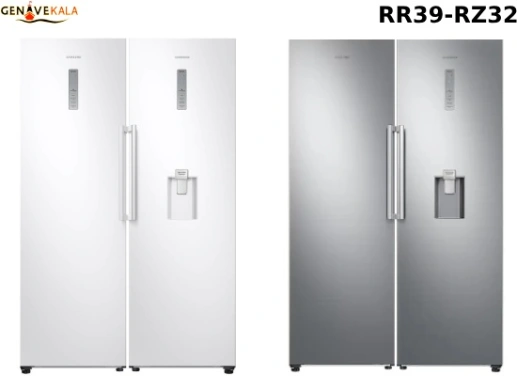 یخچال سامسونگ دو قلو 2 درب 40 فوت مدل RR39M73107F-RZ32M71207F